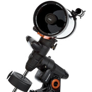 Celestron Advanced VX 6-inch Schmidt-Cassegrain Telescope with tripod and mount, ready for astrophotography and stargazing.