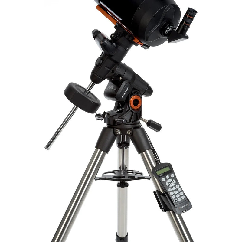 Celestron Advanced VX 6-inch Schmidt-Cassegrain Telescope with mount and optical tube for astrophotography and stargazing.