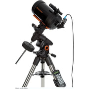 Celestron Advanced VX 6-inch Schmidt-Cassegrain Telescope with equatorial mount and optical tube for astronomy viewing.