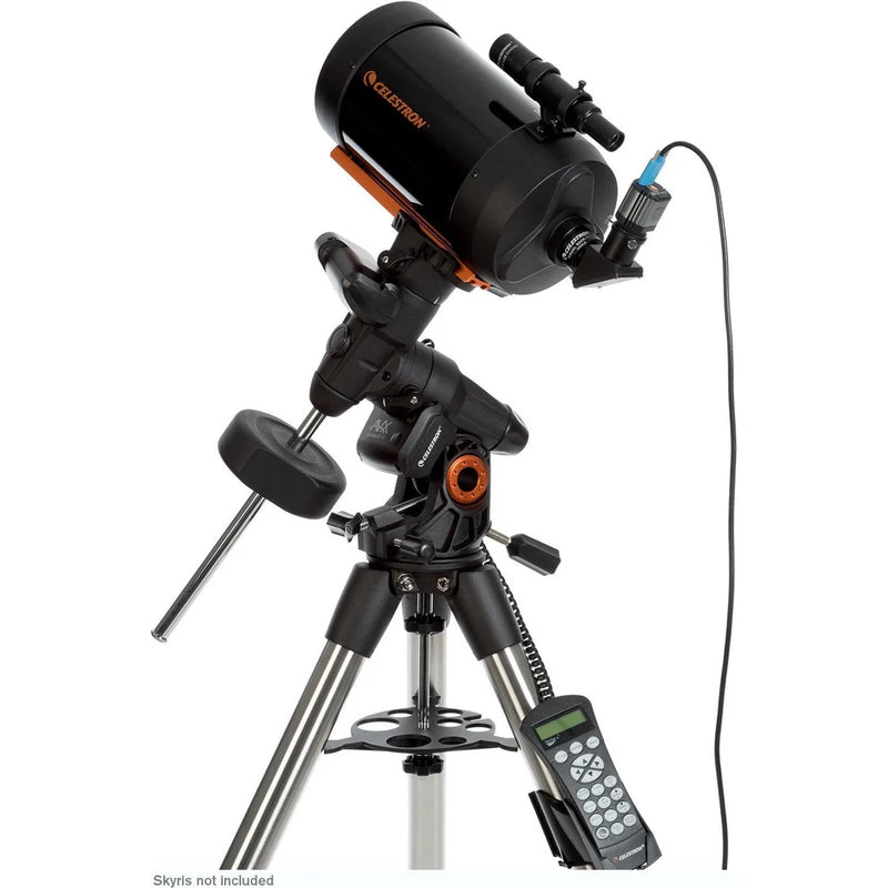 Celestron Advanced VX 6-inch Schmidt-Cassegrain Telescope with equatorial mount and optical tube for astronomy viewing.