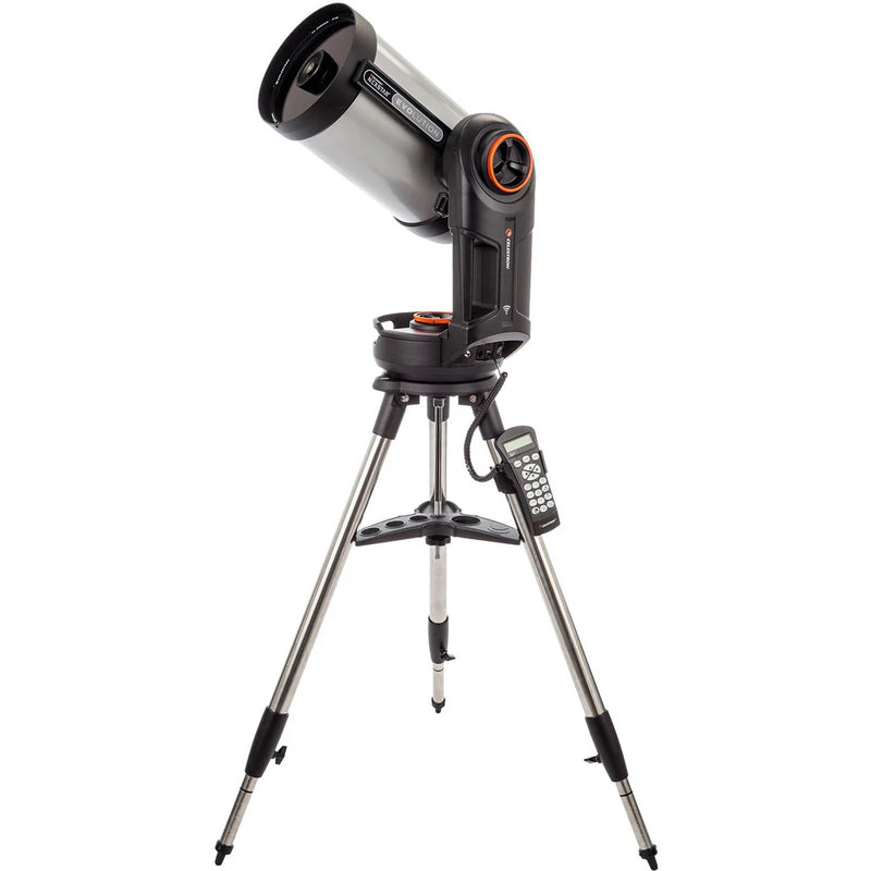 Celestron NexStar Evolution 8-inch Schmidt-Cassegrain Telescope with computerized mount and optical tube assembly.