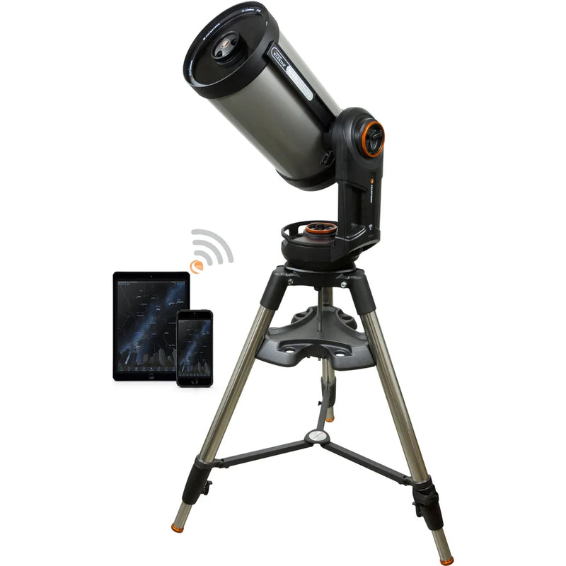 Celestron NexStar Evolution 9.25-inch Schmidt-Cassegrain telescope with computerized mount and optical tube assembly.