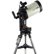 Celestron NexStar Evolution 8" EdgeHD Schmidt-Cassegrain telescope with StarSense technology, showcasing the optical tube and mount.