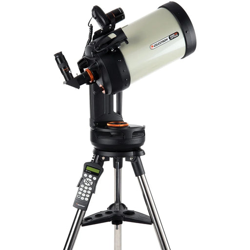 Celestron NexStar Evolution 8" EdgeHD Schmidt-Cassegrain telescope with StarSense technology, showcasing the optical tube and mount.