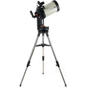 Celestron NexStar Evolution 8-inch EdgeHD Schmidt-Cassegrain telescope with StarSense auto-align system and integrated hand controller.