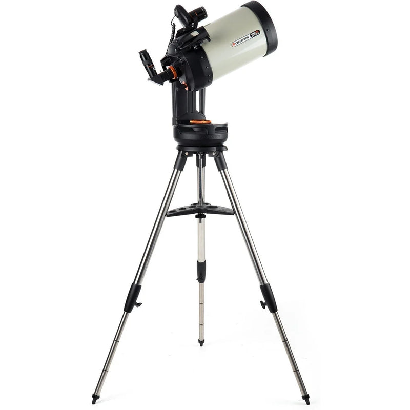 Celestron NexStar Evolution 8-inch EdgeHD Schmidt-Cassegrain telescope with StarSense auto-align system and integrated hand controller.