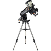 Celestron NexStar Evolution 8" EdgeHD Schmidt-Cassegrain telescope with StarSense technology, mounted on a tripod with control panel