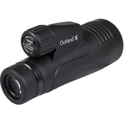 Celestron Outland X 10x50 monocular with smartphone adapter, compact binoculars for outdoor and wildlife viewing.