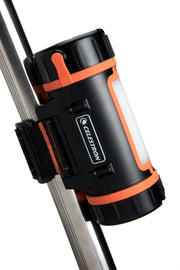 Celestron PowerTank Lithium portable power bank with multiple output ports and LED indicator for electronic device charging