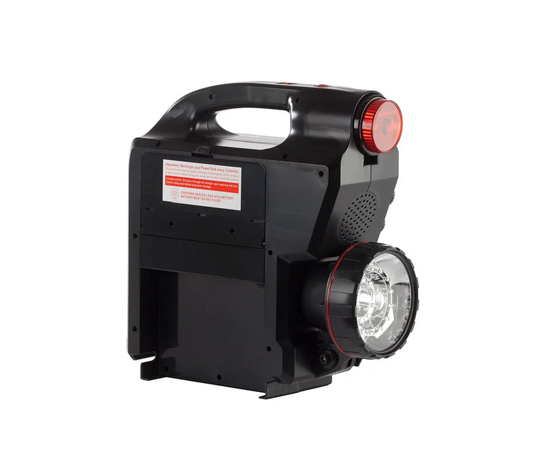 Celestron PowerTank 17 portable 12V 17Ah rechargeable battery pack for electronics and telescope accessories.