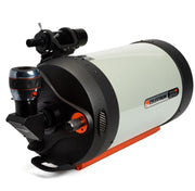Celestron CGX 1100 EdgeHD Schmidt-Cassegrain telescope with mount and accessories, suitable for astrophotography and stargazing.