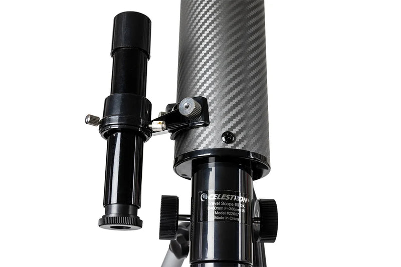 Celestron Travel Scope 60 DX with backpack, portable telescope with tripod and accessories for outdoor stargazing and astronomy.