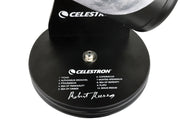 Celestron FirstScope Telescope from the Moon Signature Series, showing the telescope with its optical tube and accessories.