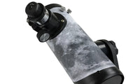 Celestron FirstScope Telescope from the Moon Signature Series with eyepiece and accessories for beginner astronomy viewing.