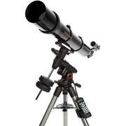 Celestron Advanced VX 6-inch refractor telescope with tripod and mount for astronomy observation.