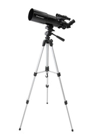 Celestron Travel Scope 80 portable telescope with backpack and smartphone adapter, ideal for outdoor stargazing and astronomy.