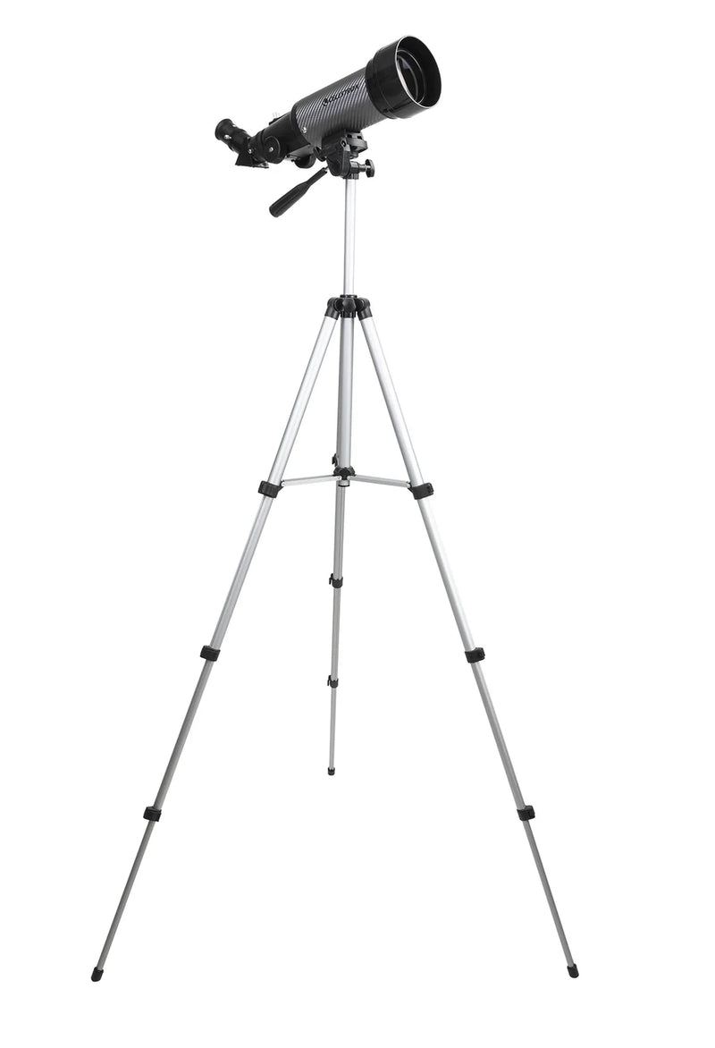 Celestron Travel Scope 70 DX portable telescope with backpack and smartphone adapter for easy stargazing and nature observation.