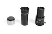 Celestron ExploraScope 114AZ Newtonian telescope with adjustable mount and optical tube, ideal for beginner astronomy observations.