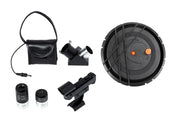 Celestron AstroFi 102 Wi-Fi Maksutov reflector telescope with adjustable tripod and optical tube for astronomy viewing.