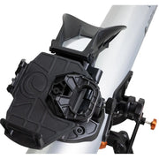 Celestron StarSense Explorer LT 80 refractor telescope with smartphone mount and app-enabled features for stargazing.