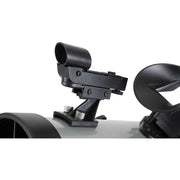 Celestron StarSense Explorer LT 114 reflector telescope with smartphone mount and app-enabled Newtonian design for stargazing.