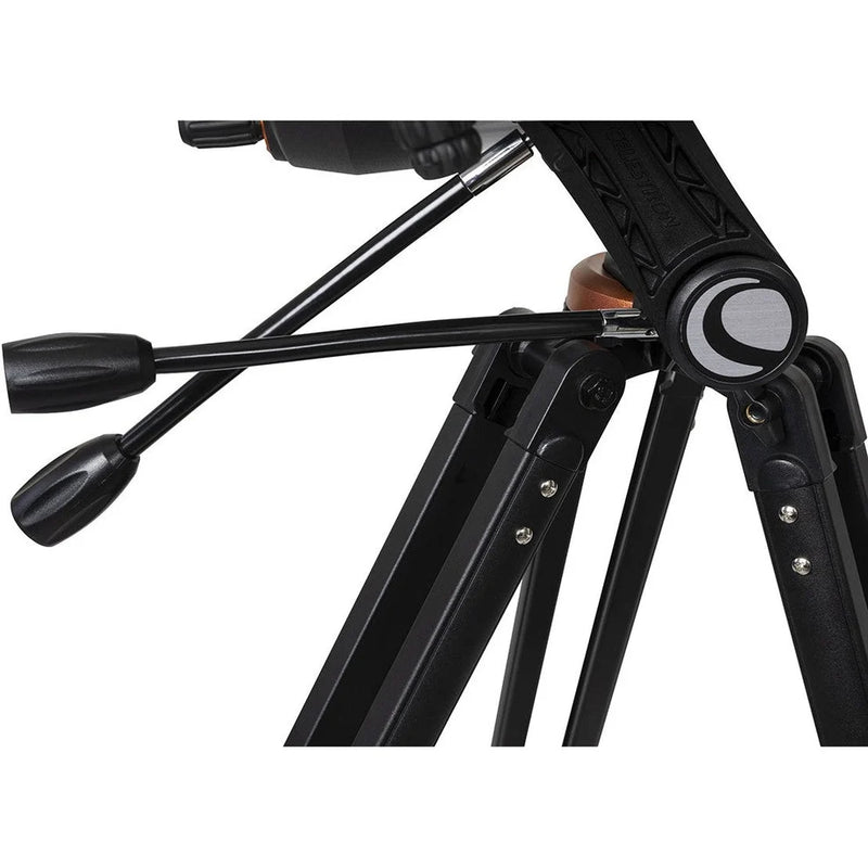 Celestron Starsense Explorer DX 5-inch SCT smartphone-enabled refractor telescope with adjustable tripod and optical accessories
