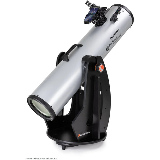 Celestron StarSense Explorer 8-inch Dobsonian telescope with smartphone app for easy stargazing and astronomical observation.
