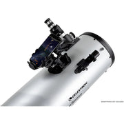 Celestron StarSense Explorer 8-inch Dobsonian telescope with smartphone app for stargazing and celestial observation.
