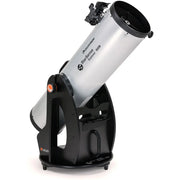 Celestron StarSense Explorer 10-inch Dobsonian telescope with smartphone app for easy stargazing and celestial viewing.