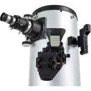Celestron StarSense Explorer 10-inch Dobsonian telescope with smartphone app for stargazing and astronomical observations.