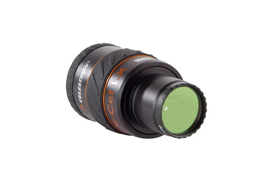 Celestron 1.25-inch UHC/LPR filter for astrophotography and night sky observation, enhancing visibility of celestial objects.