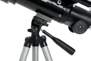 Celestron Travel Scope 70 with backpack for portable astronomy, featuring a compact telescope and carrying case for easy travel.