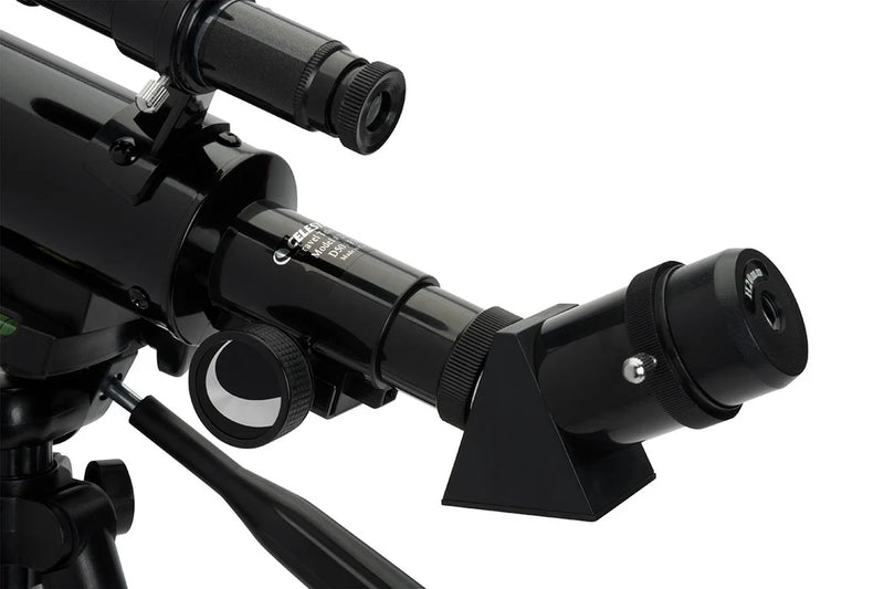 Celestron Travel Scope 50 with backpack, portable telescope and accessories for stargazing and outdoor astronomy adventures.