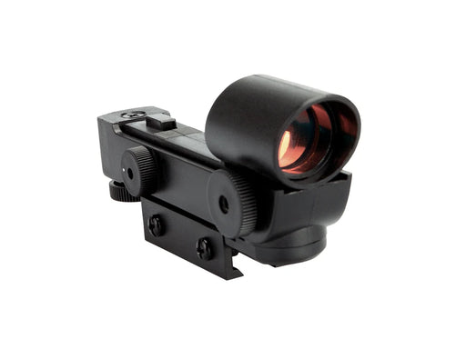 Celestron StarPointer finderscope with compact optical tube and mounting bracket, used for telescope alignment and navigation.