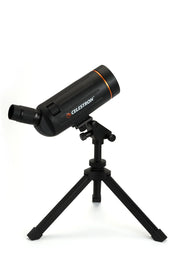 Celestron C70 Mini Maksutov Cassegrain spotting scope with compact design and adjustable eyepiece for outdoor viewing.
