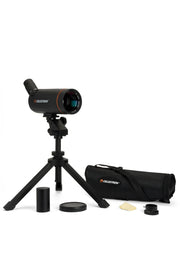 Celestron C70 Mini Maksutov Cassegrain spotting scope with compact design and adjustable eyepiece for terrestrial and celestial viewing