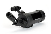 Celestron C90 Maksutov Cassegrain spotting scope with compact design and 90mm aperture, suitable for astronomy and terrestrial viewing