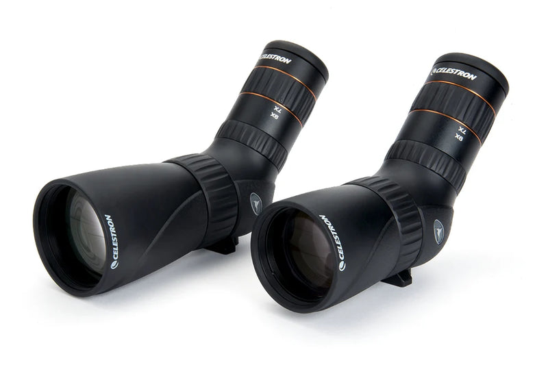 Celestron Hummingbird 9-27x56 ED zoom spotting scope with adjustable eyepiece and compact design for birdwatching and nature viewing.