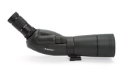 Celestron TrailSeeker 65mm angled spotting scope with 45-degree zoom, featuring a sturdy build and clear optical lens.