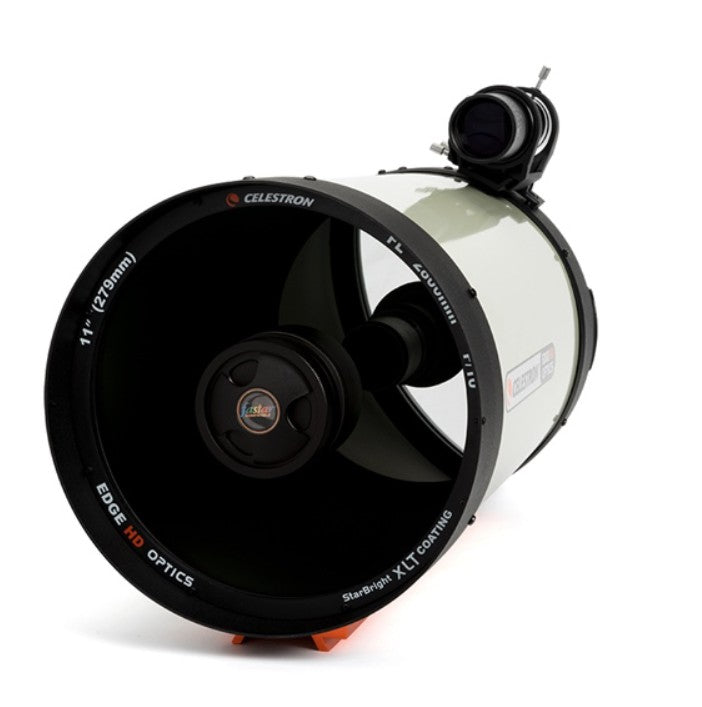 Celestron CGX 1100 EdgeHD Schmidt-Cassegrain telescope with mount and optical tube for astrophotography and stargazing.