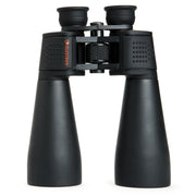 Celestron SkyMaster 25x70 Porro binoculars with large objective lenses and ergonomic design, ideal for astronomical and outdoor viewing.