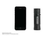 Celestron UpClose G2 10x25 roof monocular with compact design and focus ring, shown in its box.