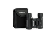 Celestron UpClose G2 8x21 roof binoculars with compact design and dual eyepieces, suitable for outdoor and wildlife viewing.