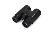 Celestron Nature DX 8x42 roof binoculars with large lenses and ergonomic design for birdwatching and outdoor viewing.