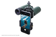 Celestron Basic Smartphone Adapter for telescope or binoculars, compatible with TrailSeeker 8x32 binoculars, for easy smartphone photo capture