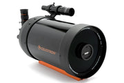Celestron C6 SCT optical tube assembly with CG5 dovetail mount, Schmidt-Cassegrain reflector telescope for astrophotography and viewing.