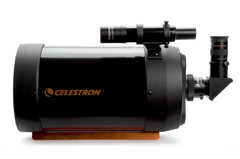 Celestron C6 SCT optical tube assembly with CG5 dovetail mount, Schmidt-Cassegrain reflector telescope in black and silver finish.