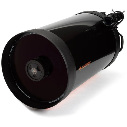 Celestron C14 SCT OTA Schmidt-Cassegrain reflector telescope with CGE dovetail mount and sturdy optical tube assembly.