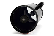 Celestron C14 SCT optical tube assembly with CGE dovetail mount, Schmidt-Cassegrain reflector telescope for astrophotography and observation.