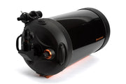 Celestron C14 SCT OTA Schmidt-Cassegrain reflector telescope mounted on CGE Dovetail, featuring a sturdy optical tube assembly.
